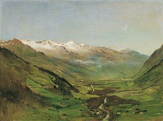 加斯坦山谷 I The Gastein Valley I (1877)，安东·罗马科