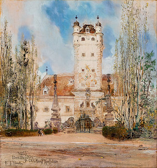 格雷伦施泰因城堡 Greillenstein Castle (1885 – 1886)，安东·罗马科