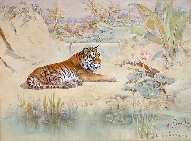 老虎 Tiger (1870)，安东·罗马科