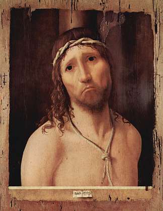 Ecce Homo Ecce Homo (c.1473; Italy                     )，安东内洛·德·梅西纳
