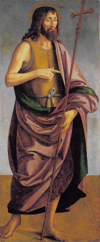 施洗约翰 John the Baptist (1443)，安东尼亚佐·罗马诺