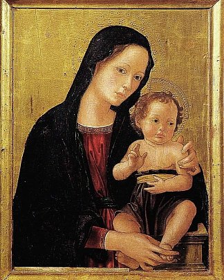 麦当娜和孩子，佩鲁贾 Madonna and Child, Perugia，安东尼亚佐·罗马诺