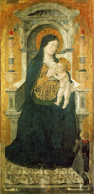 麦当娜·德尔·拿铁 Madonna Del Latte (1464)，安东尼亚佐·罗马诺