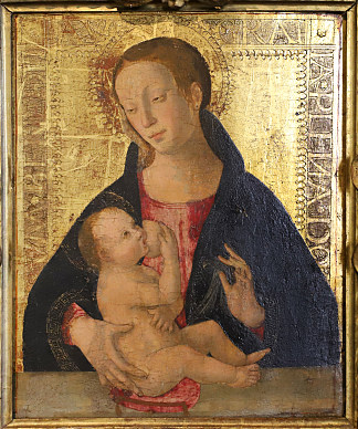 麦当娜和孩子 Madonna col bambino (c.1500)，安东尼亚佐·罗马诺