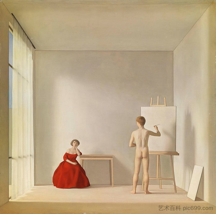 画家和模特 The Painter and the model (1952; Italy  )，安东尼奥·布埃诺