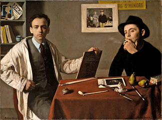 双自画像 Double Self-portrait (1944)，安东尼奥·布埃诺