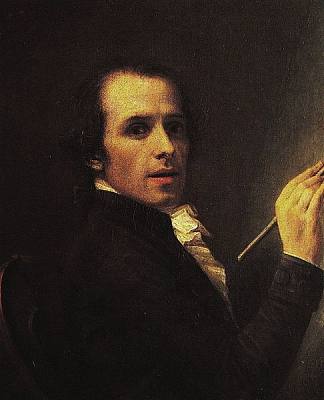自画像 Self-Portrait (1792)，安东尼奥·卡诺瓦