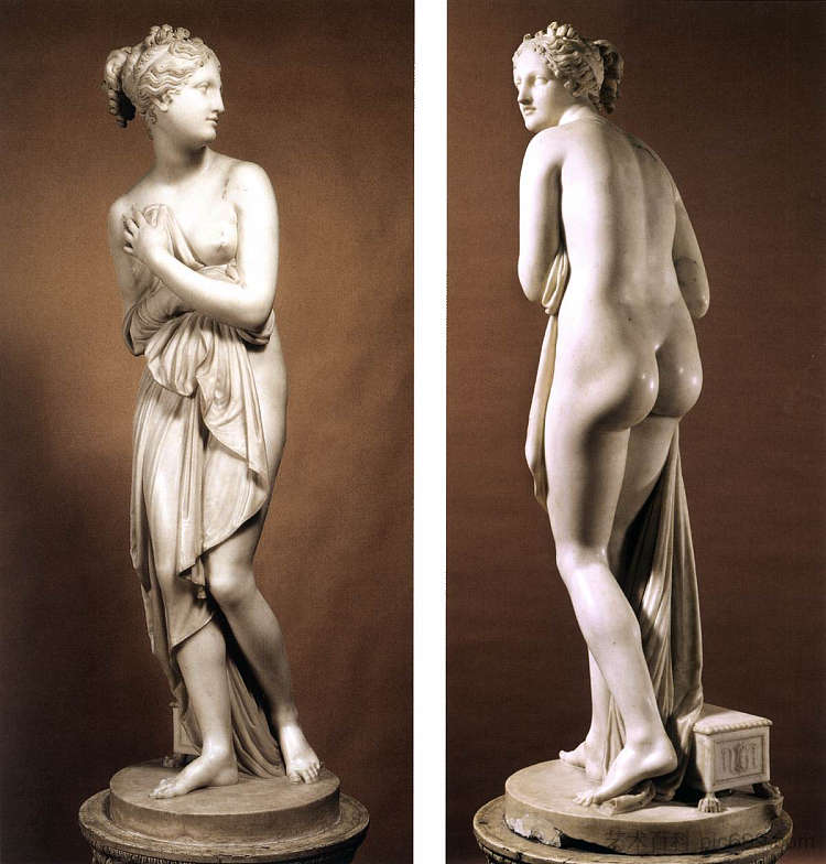 意大利维纳斯 Venus Italica (1819)，安东尼奥·卡诺瓦