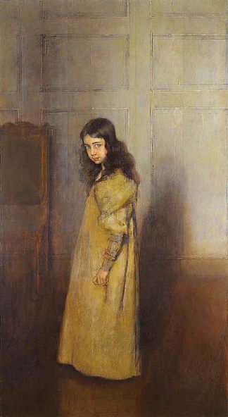 黄衣小女孩 La Petite Fille En Jaune (1893)，安东尼奥·德拉甘达拉