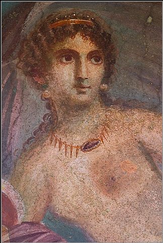 来自庞贝的阿佛洛狄忒阿纳迪奥梅内（局部） Aphrodite Anadyomene from Pompeii (detail)，阿佩勒斯