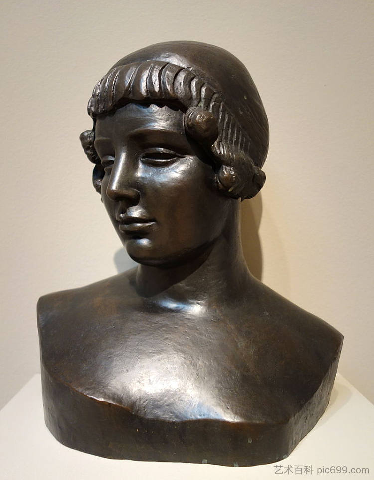 维纳斯半身像 Bust of Venus (1936)，阿里斯蒂德·马约尔