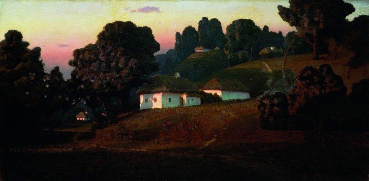 乌克兰之夜 Evening in Ukraine (1878)，阿尔希普·昆吉