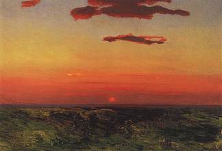 日落 Sunset (c.1908)，阿尔希普·昆吉