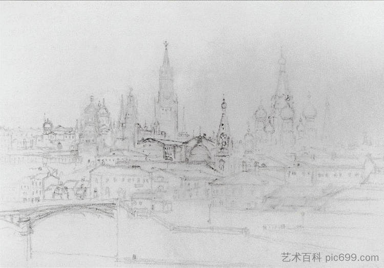 莫斯科景观 View of Moscow，阿尔希普·昆吉