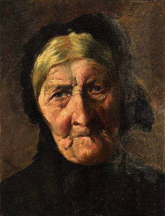 老年妇女的肖像 Portrait of older woman，阿曼多·蒙塔内尔·瓦尔杜埃萨