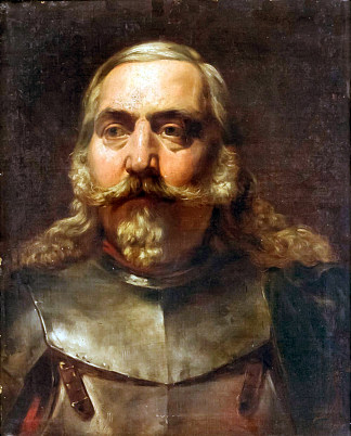 盔甲骑士的肖像 Portrait of knight in armor (1880)，阿曼多·蒙塔内尔·瓦尔杜埃萨