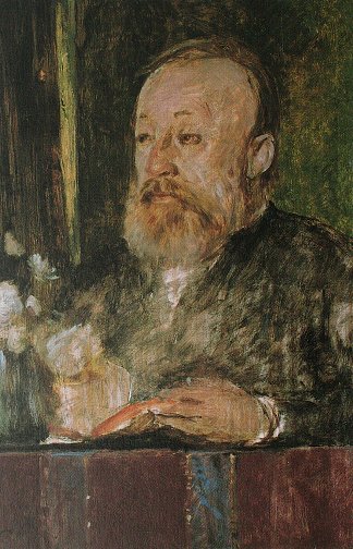 戈特弗里德·凯勒 Gottfried Keller (c.1889)，阿诺德·勃克林