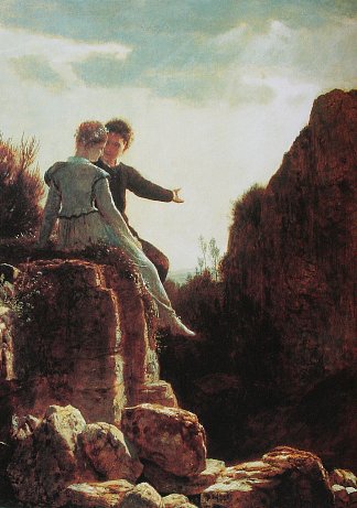 蜜月 Honeymoon (c.1890)，阿诺德·勃克林