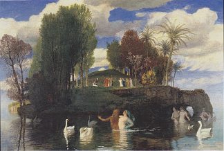 生命之岛 The Island of Life (1888)，阿诺德·勃克林