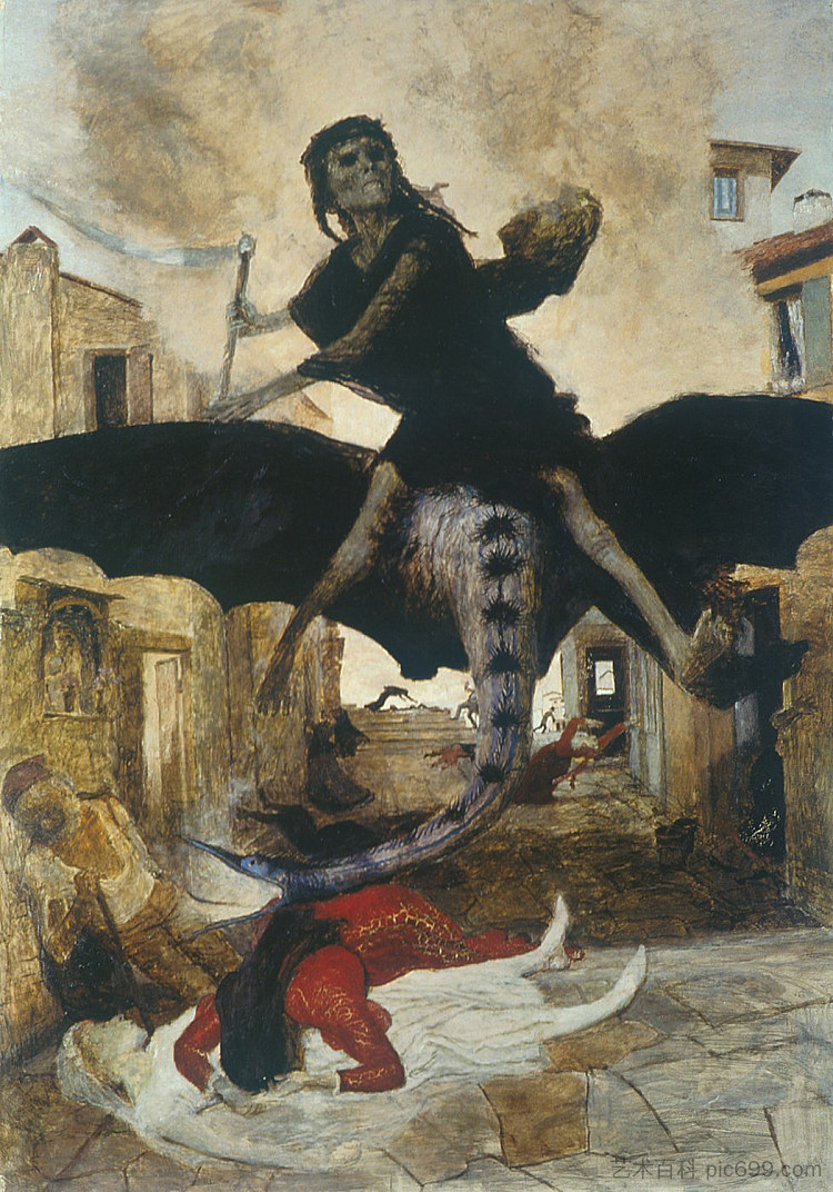 瘟疫 The Plague (1898),阿诺德·勃克林