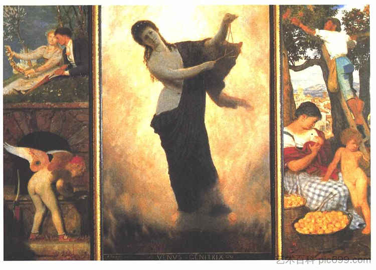 生殖金星 Venus Genitrix (1895),阿诺德·勃克林