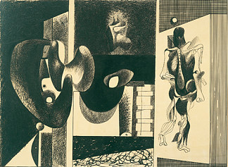 夜晚、谜团和怀旧 Nighttime, Enigma and Nostalgia (c.1931 – c.1932)，阿希尔·戈尔基