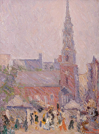 公园街教堂 Park Street Church (1924)，阿希尔·戈尔基