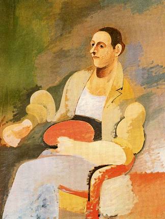 比尔大师的肖像 Portrait of Master Bill (1926 – 1929)，阿希尔·戈尔基