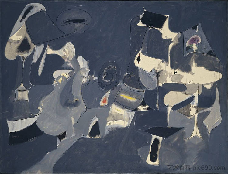 柔和的夜晚 Soft Night (1947)，阿希尔·戈尔基