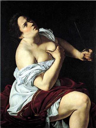 卢克丽霞 Lucretia (1620)，阿尔泰米西亚·真蒂莱斯基