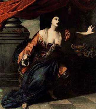 卢克丽霞 Lucretia (1642)，阿尔泰米西亚·真蒂莱斯基