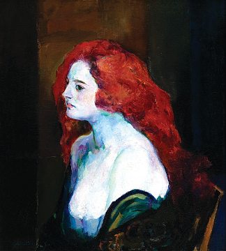红头发的女人 Woman with Red Hair (1922)，阿瑟·毕杰·查理
