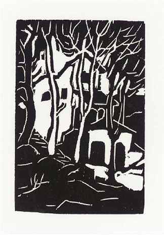 木刻 Woodcut，亚瑟西格尔