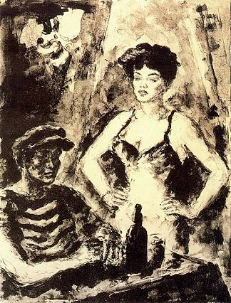 水手与女人 Sailor with woman (1951)，阿图罗苏托