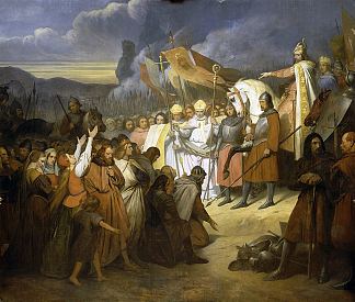 帕德博恩的查理曼大帝 Charlemagne à Paderborn (1837)，阿里·谢佛尔