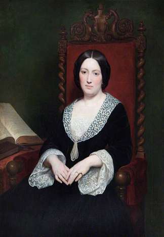 朱莉·萨利斯·施瓦贝 Julie Salis Schwabe (1850)，阿里·谢佛尔