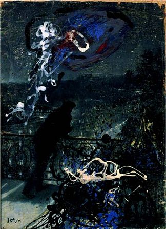 巴黎之夜（变形） Paris by Night (Defiguration) (1959)，阿斯葛·琼