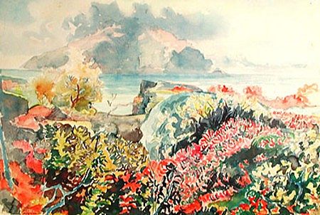辛格韦德利的秋天 Autumn at Thingvellir (1949)，阿什格里穆琼森