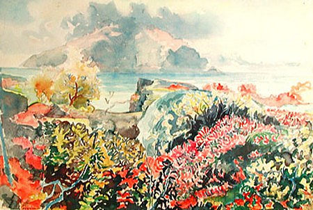 辛格韦德利的秋天 Autumn at Thingvellir (1949)，阿什格里穆琼森