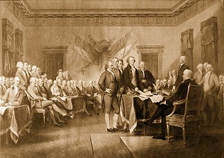 独立宣言 Declaration of Independence (1823)，亚瑟·布朗·杜兰德