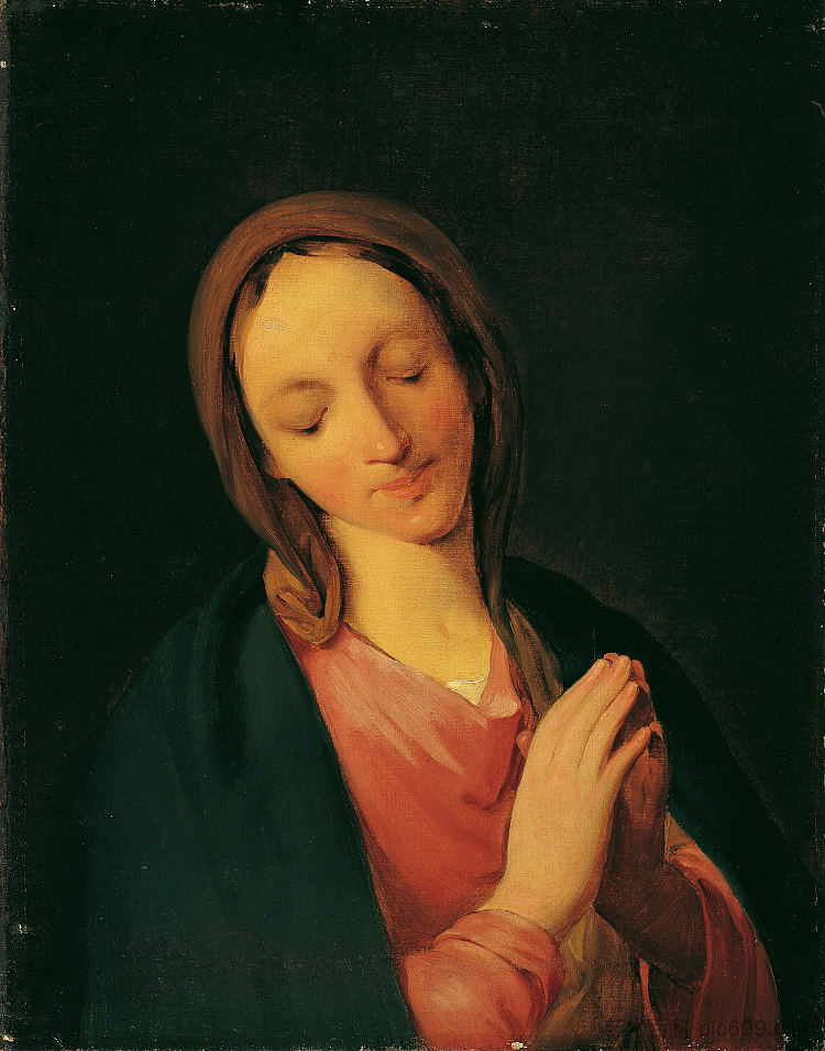 圣母玛利亚 Madonna (1840)，奥古斯特·冯·佩滕科芬