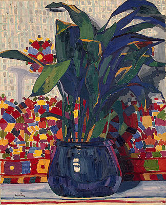 花 Flowers (1906)，奥古斯特·赫尔宾