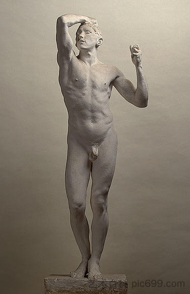 青铜时代 Age of Bronze (c.1870; France  )，奥古斯特·罗丹