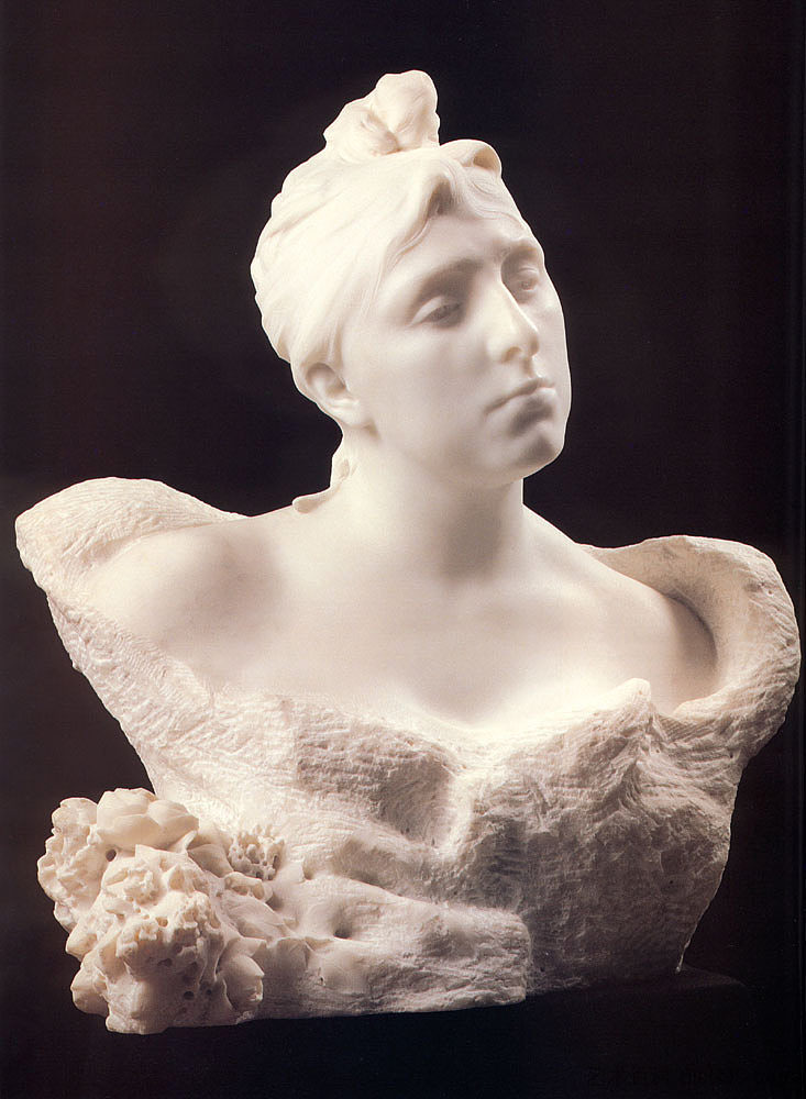 骆马夫人 Mme Vicuna (1884; France  )，奥古斯特·罗丹