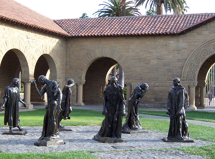 加来市民 The Burghers of Calais (1889; France  )，奥古斯特·罗丹