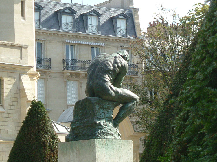 思想家 The Thinker (1902; France  )，奥古斯特·罗丹