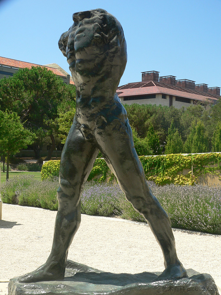 行走的人 Walking Man (1899 - 1900; France  )，奥古斯特·罗丹