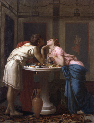 经典求爱 A classical courtship (1853)，奥古斯特·屠勒姆曲