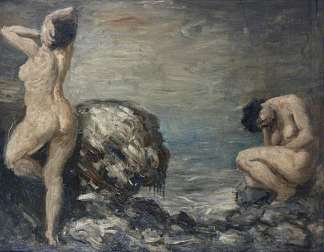 泳 客 Bathers (1904)，奥古斯都·约翰