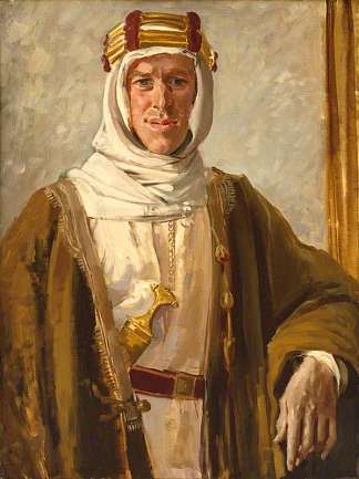 劳伦斯上校 Colonel T. E. Lawrence (1919)，奥古斯都·约翰